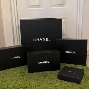 CHANEL 100% authentic box bundle